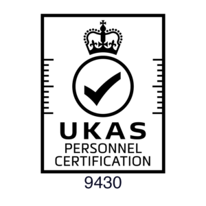 UKAS Personnel Certification 9430 Logo