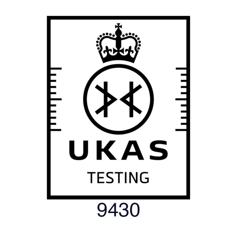 UKAS Testing 9430 Logo